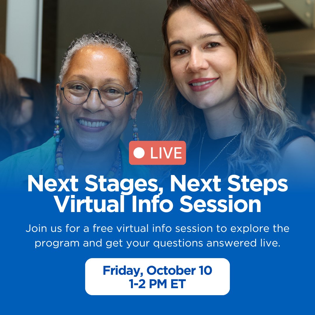 Join our free virtual info session to explore Next Stages Next Steps (NSNS) before registration closes on November 21 for the January 2026 program at Rollins College! NSNS is hosted in partnership with <a href="/ASI_ExecSearch/">Academic Search</a>. 

bit.ly/42WGH0G