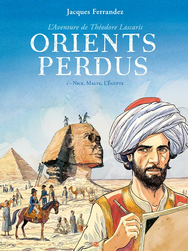 Passionnant entretien avec Jacques Ferrandez pour Orients perdus, L'Aventure de Théodore Lascaris pendant la campagne d'Egypte du général Bonaparte.
➡️casesdhistoire.com/orients-perdus…