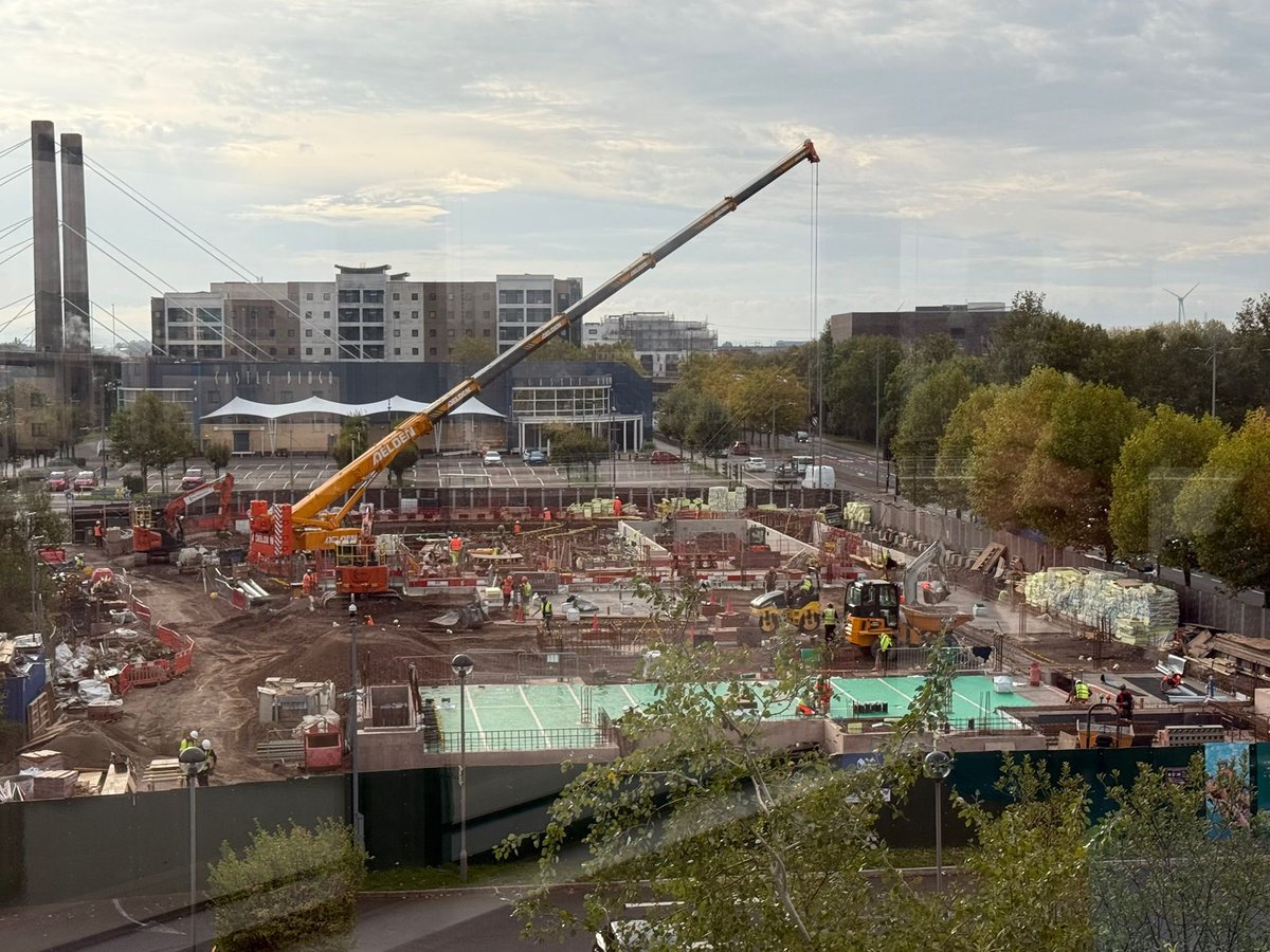 Newport’s state of the art new leisure centre with two pools and lazy river is progressing.