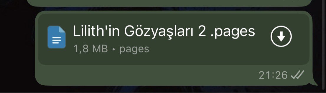 Editöre teslim ettim sonunda 
Aralığa yetişecek gibi bakalımm