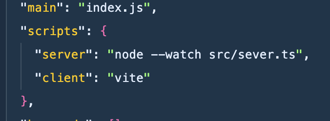 wesbos's tweet image. moment of appreciation:
running typescript and restart on changes in Node without any extra deps