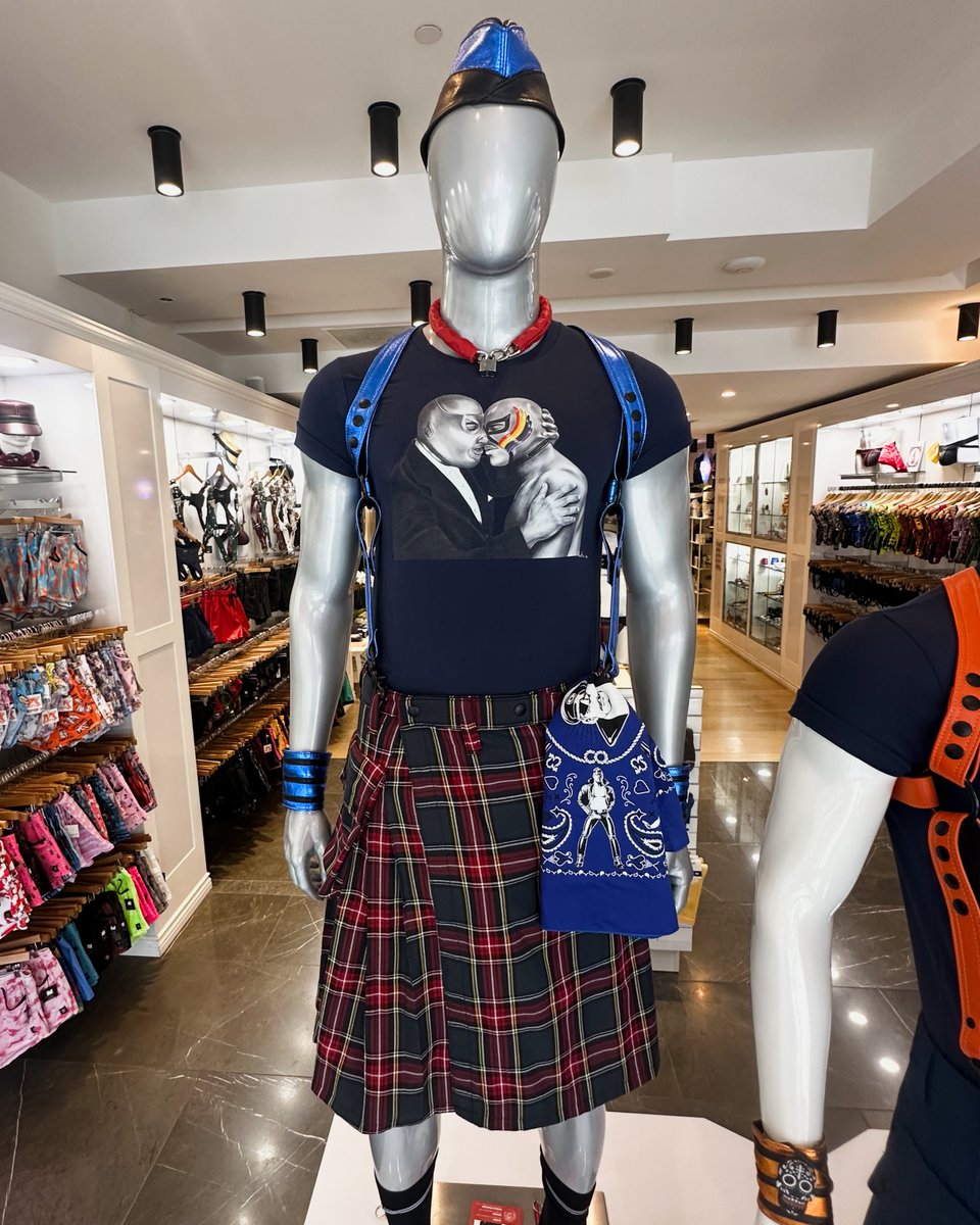 lusternla's tweet photo. Shop our New collection of Barbarian Harnesses and leather accessories. Available in an assortment of colors! Pair with our Kilts or your favorite pair of jeans!  #lusternla #queerfashion #leatherharnesses #kilt #fabrickilt https://t.co/cPXU6FS0xW