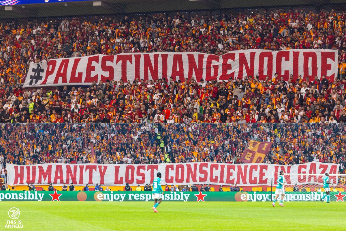 ultras_antifaa's tweet image. “#PalestinianGenocide”

“Humanity Lost Conscience in Gaza”

📍Galatasaray, Turkey