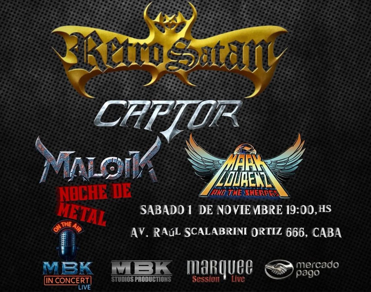 Noche de metal en CABA