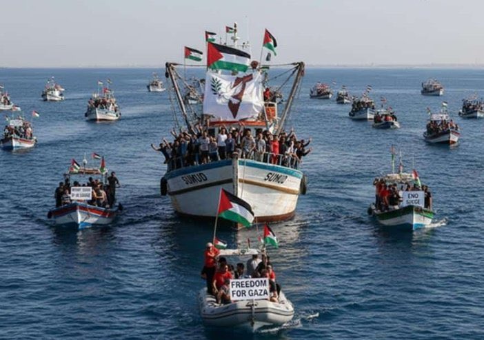 Nehirden denize özgür Filistin!

#FreePalestine 
#SumudForGaza