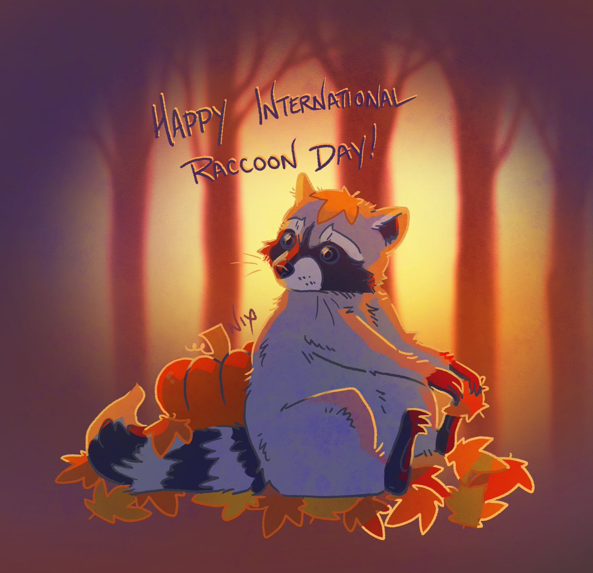 Happy International Raccoon Day!

Let's start off October strong~

#InternationalRaccoonAppreciationDay #Raccoon #spooktober2025