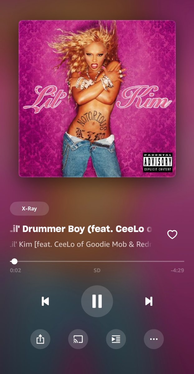Shimmaray's tweet photo. @LilKim 

#LilKimQueen🐝 #TheNotoriousKim #LittleDrummerBoy #CeeLo #Redman #LegendaryAlbum #RestUpBIG❤️ @therealredman @CeeLoGreen @LilKim https://t.co/zkLwmlmlBF
