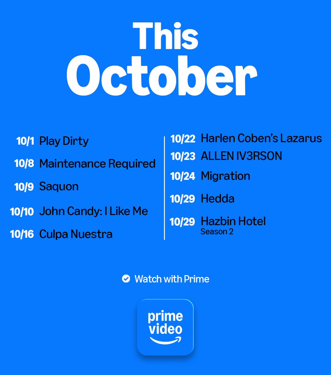 Prime Video tweet media