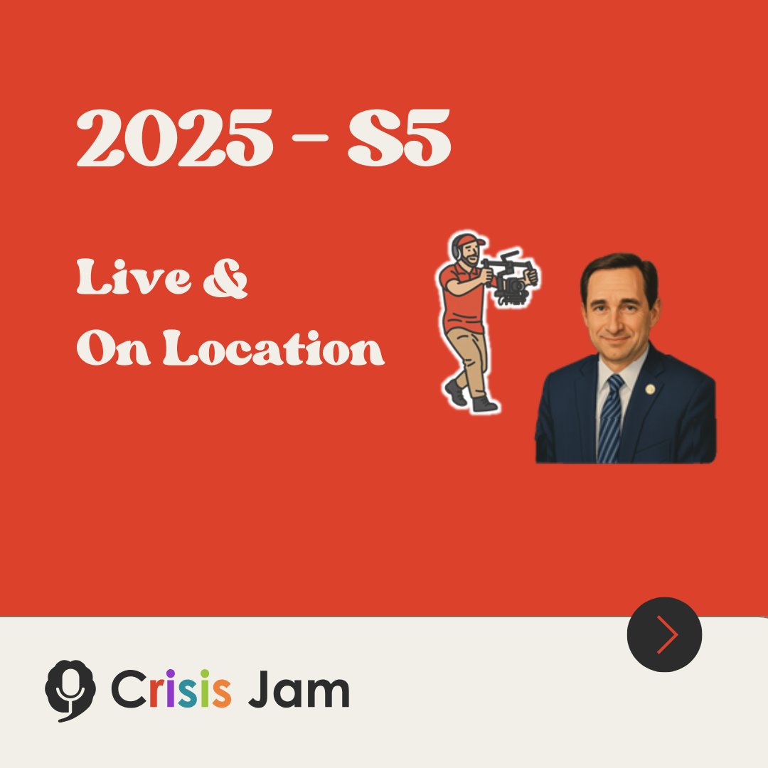 davidwcovington's tweet image. By Season 5, Crisis Jam had become a place where local innovation met national strategy.
Every week, new ideas and partnerships took shape.
#CrisisJam #jointhemovement #expandinghorizons #expansion #collaboration