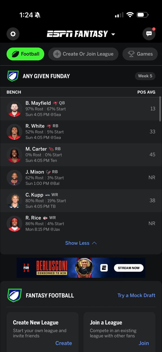 HatedPlays's tweet photo. @NFLFantasy https://t.co/CQxF1BZzsH