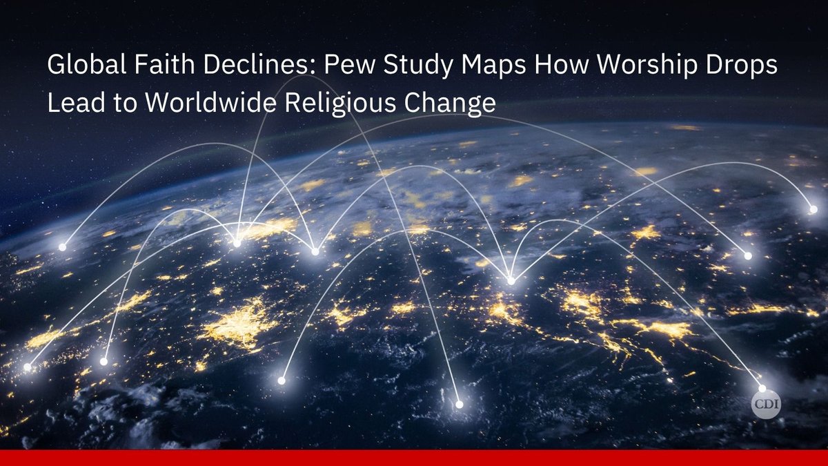 ChDaily_News's tweet image. Pew’s new study shows faith is fading with worship attendance the first to drop, especially among young people. How is global religion changing—will belief survive the generational shift?  
#PewStudy #FaithDecline #BeliefTrends #WorldReligion
🔗 dlvr.it/TNPwF7