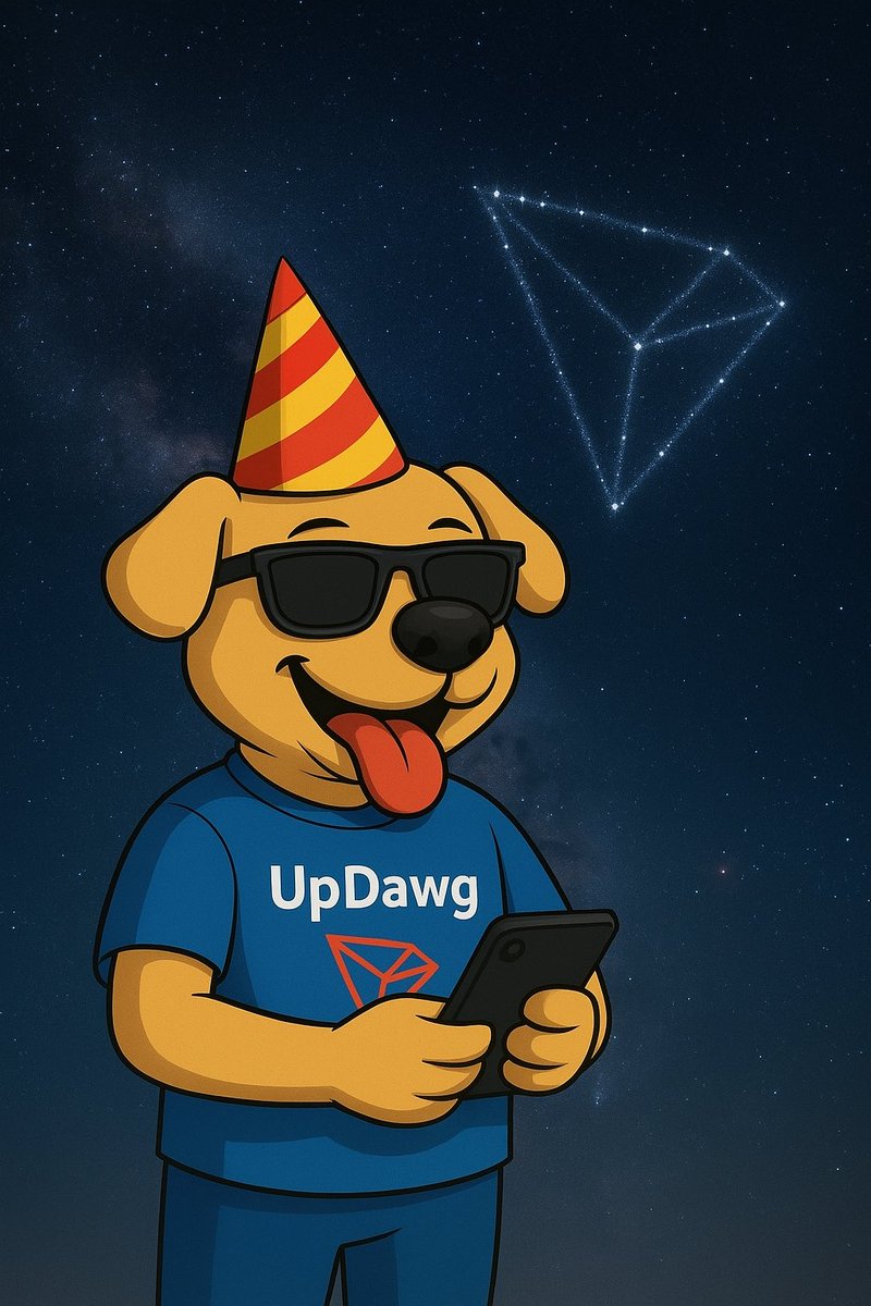 🎂🐾 UpDawg turns 3 today!
3 years since deployment on #TRON MainNet 🚀

From day one:
🔒 Proof-of-Reserve
🌍 Community-driven
🎮 Games + Rewards

To celebrate, we’ve rolled out new features on uDawg_bot 🎉:
💰 /deposit &amp; /withdraw (TRX enabled)
🎟️ /createlottery,