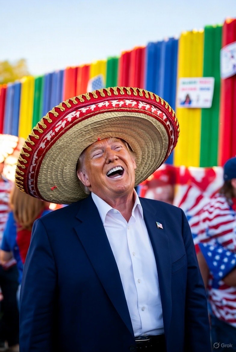 zaida_alicea's tweet photo. @VP @VPresidentJD Vance nailed it! 😂 Jeffries crying "racist" over a sombrero meme—does he even know what that means? Time to laugh off the shutdown drama and get gov't back on track! 🇺🇸 #EndTheShutdown #MAGA #TrollMaster https://t.co/UQCLQTY910
