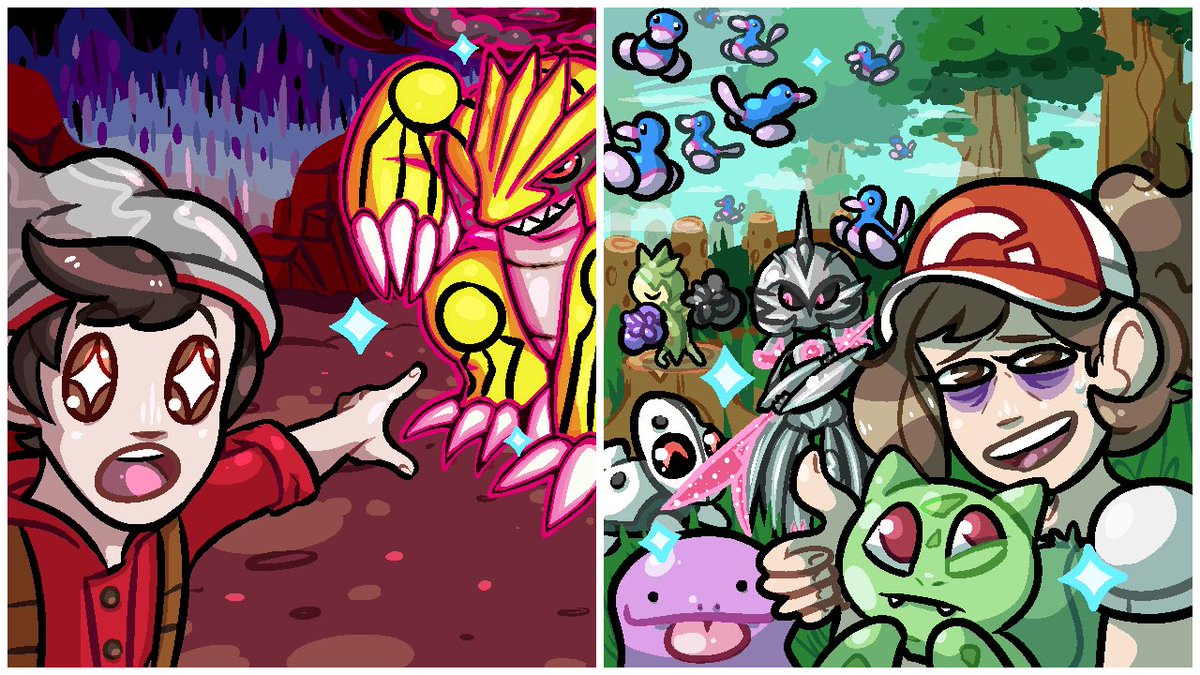 serafyte's tweet photo. looking for a #pokemon thumbnail artist? hmu for details!! i’d love to get a chance to work with you :) 😆❤️
#thumbnails #poketuber #commissionsopen https://t.co/vwvqhNRX4n