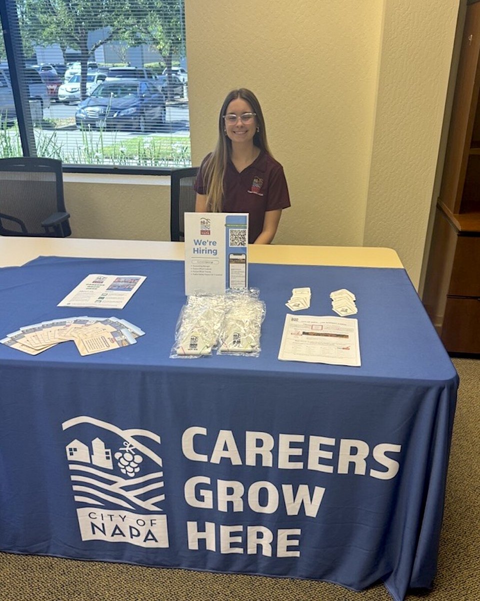 Thank you to everyone who joined us at CareerPoint Napa’s September Hiring Event!
We’re especially grateful to our employer partners, the City of Napa and County of Napa, for making this event a success.