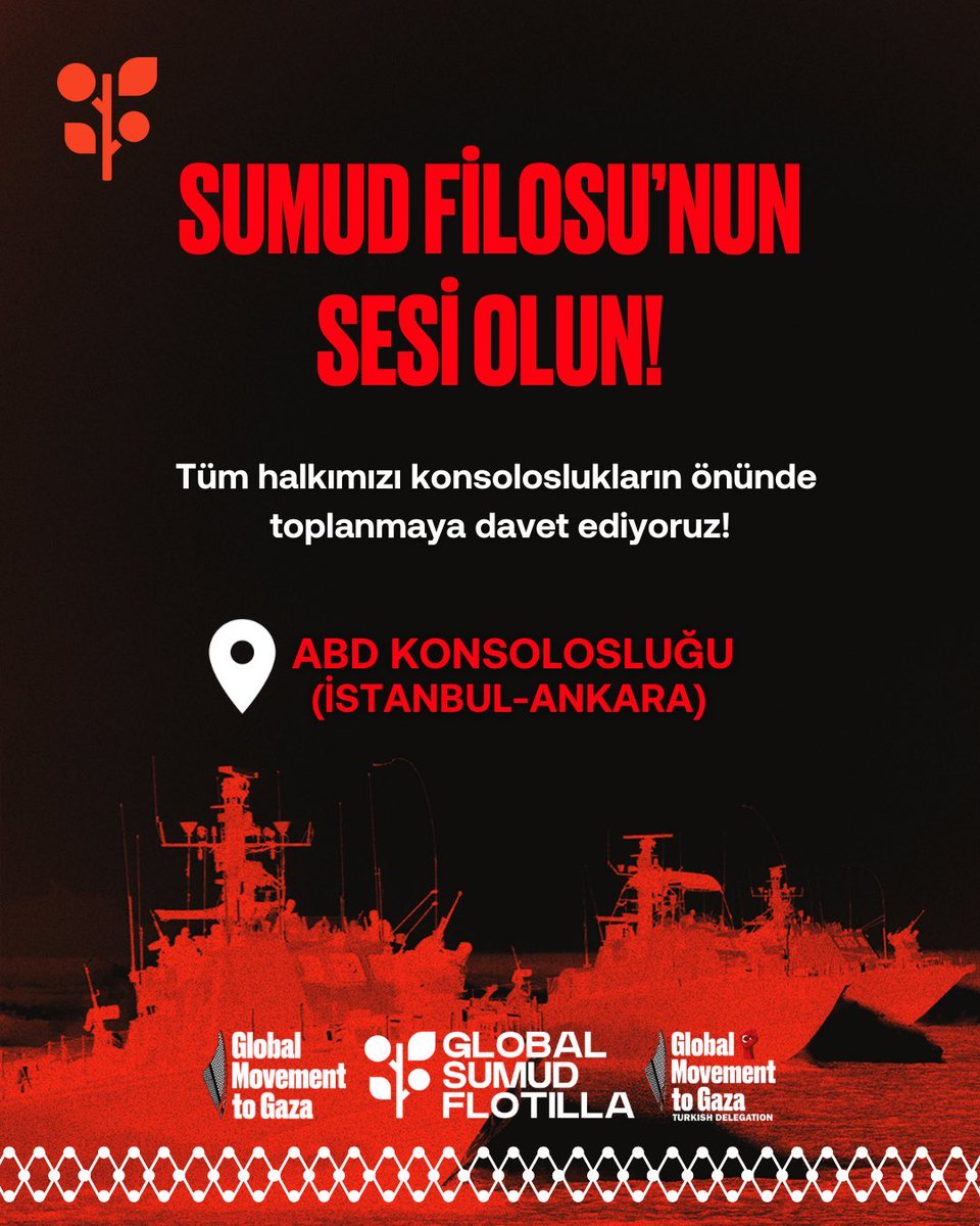 medeniyetderngi's tweet photo. #GlobalSumudFlotilla insanlığın onuru ve Gazze'nin umududur. Bu onura sırtınızı dönmeyin; ayağa kalkın, sesinizi yükseltin ve adaletin sesi olun. https://t.co/A4zw0hi4Ll