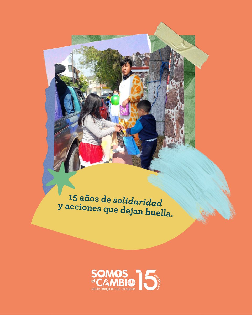 Durante 15 años hemos aprendido que la solidaridad se multiplica en cada acción. Gracias a quienes han sido parte de este camino y han dejado huella junto a nosotros. 🤩🫶🏻 

#15años