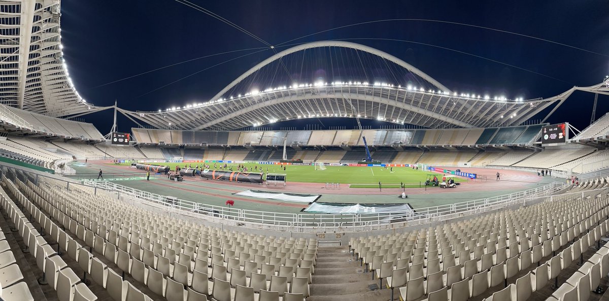 🦅| Morgenavond het podium voor ⁦<a href="/EuropaLeague/">UEFA Europa League</a>⁩ duel tussen ⁦<a href="/paofc_/">Panathinaikos F.C.</a>⁩ &amp; ⁦<a href="/GAEagles/">Go Ahead Eagles 🦅</a>⁩ #pangae