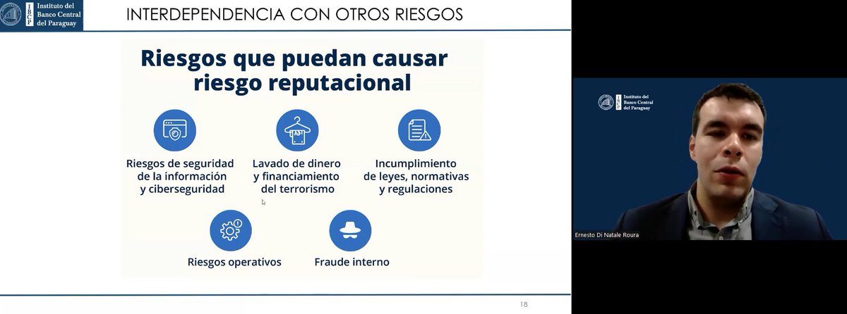 InstitutoBCP's tweet photo. El Instituto BCP culminó exitosamente el Programa Gestión de Riesgos 2025, con el Módulo 8: “Riesgo Reputacional”, el cual estuvo a cargo de Fernando Brun y Ernesto Di Natale, de la Superintendencia de Bancos.
#ProgramasIBCP https://t.co/Wtkeih4B6x