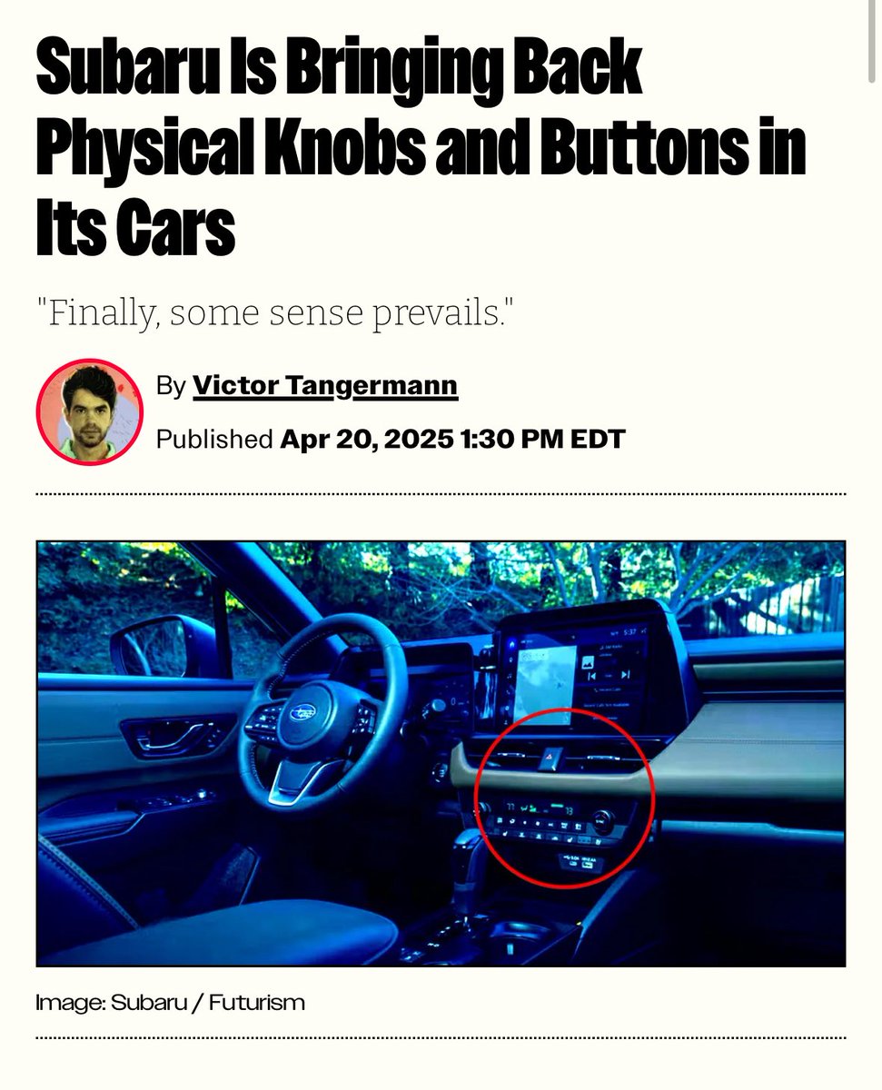 bk_moore's tweet image. If Subaru can do it, they all can do it.