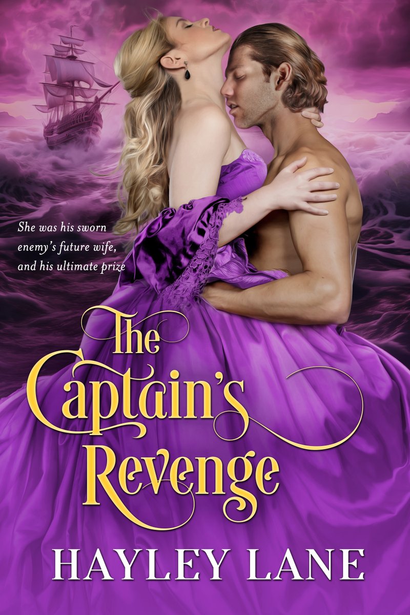 HayleySLane's tweet photo. @starcominf Still Wed evening for me, but happy to join! 😊

His enemy took everything away from him. Now, he'll take everything away from his enemy. Including his fiancée.

The Captain's Revenge by Hayley Lane #KindleUnlimited 

#romancenovels #romancebooks #mustread #booklover #books https://t.co/EeFNJRCLVT