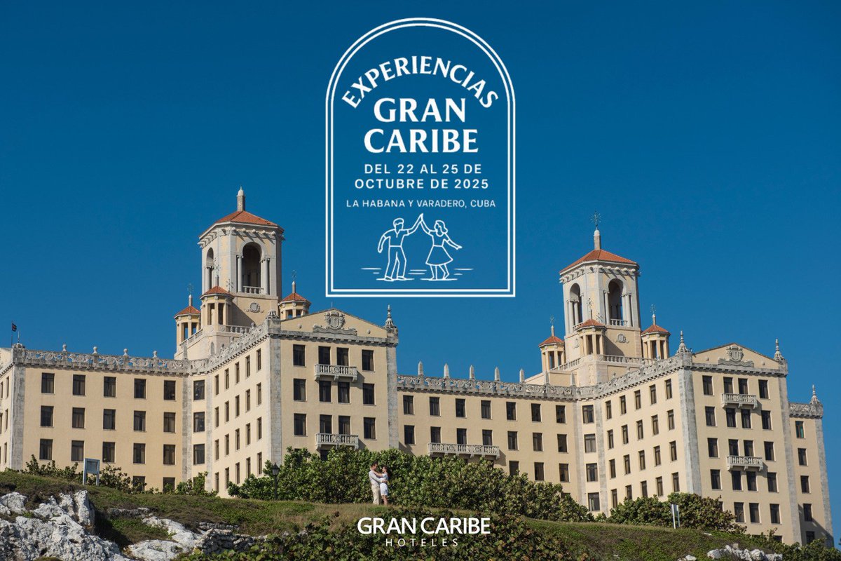 ✨ Gran Caribe Hoteles presenta la 1ra edición de su evento profesional “Experiencias Gran Caribe” 

📝 Del 22 al 25 de octubre en #LaHabana y #Varadero. Agentes de viajes, turoperadores y expertos del sector se encontrarán en esas jornadas.

#varaderobeach #varaderocuba