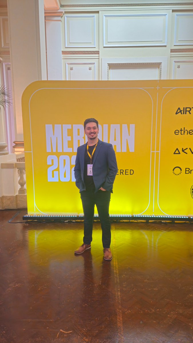 metafyed's tweet image. Day 1 at #Meridian2025 🇧🇷 - What a crowd!

Metafyed is putting SMBs and private credit in emerging markets on the global stage.
👉 RWAs are not just Treasuries.
👉 Liquidity doesn’t come from tokenization alone — it needs exchanges + trust.
👉 Emerging markets = yield + impact.