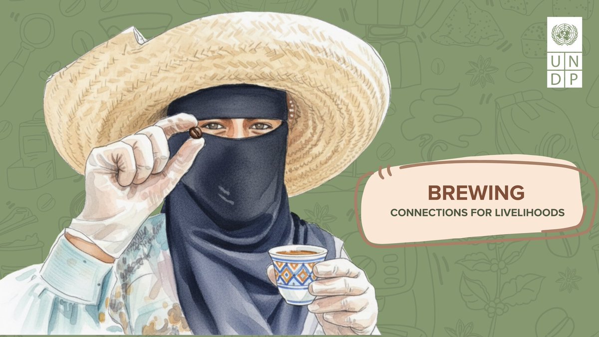 UNDPYemen's tweet photo. Every bean counts. Yemeni #coffee empowers farmers and fuels local economiesโ
#BrewingConnections
#YemeniCoffee
#InternationalCoffeeDay https://t.co/OJApi6fECc