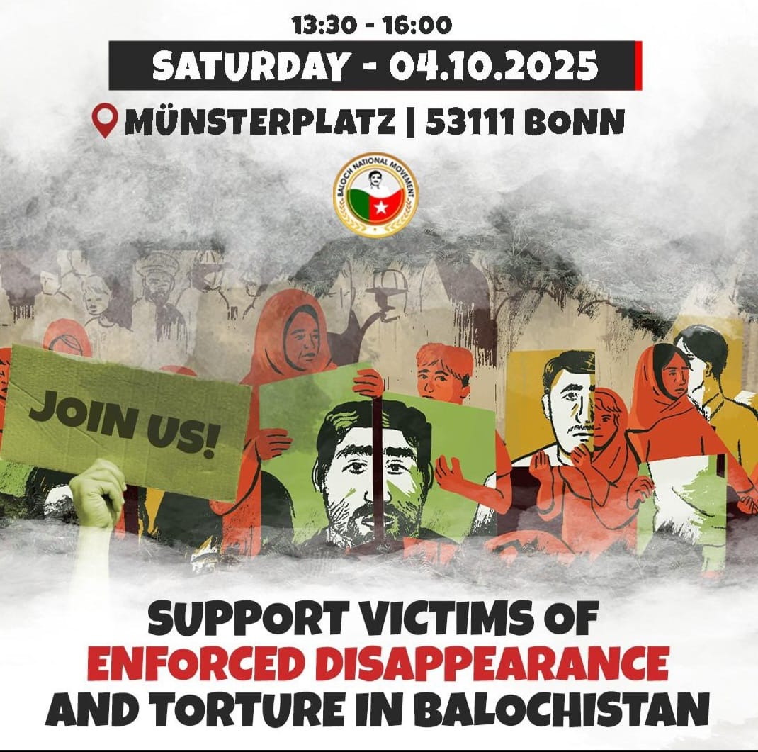 Muhamma39326957's tweet photo. Join us in protesting against Pakistani military oppression and cruelty in Balochistan.
#EndEnforedDisappearances
#StopBalochGenocide https://t.co/lwRkpZOxsM