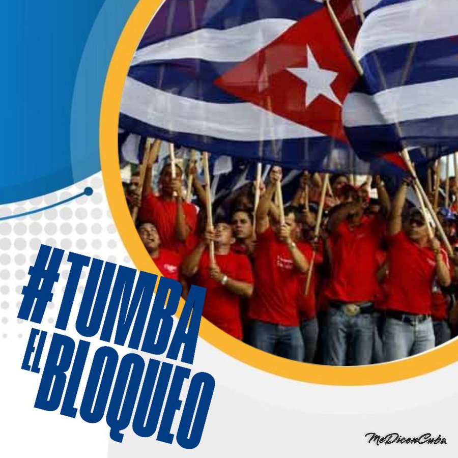 Son muchas las flechas del enemigo en ocasiones nublan la luz del sol por momentos , pero el pueblo cubano sabe luchar en la sombra , y la marcha continua  estamos  en campaña.
#Cuba
