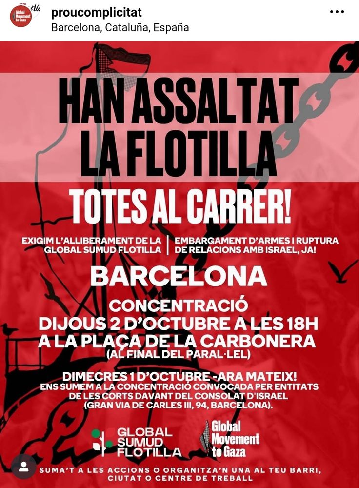 maximclatellot's tweet photo. Atenció.

Del riu fins al mar.
Palestina LLIBERTAT. https://t.co/HX1sxQRomJ