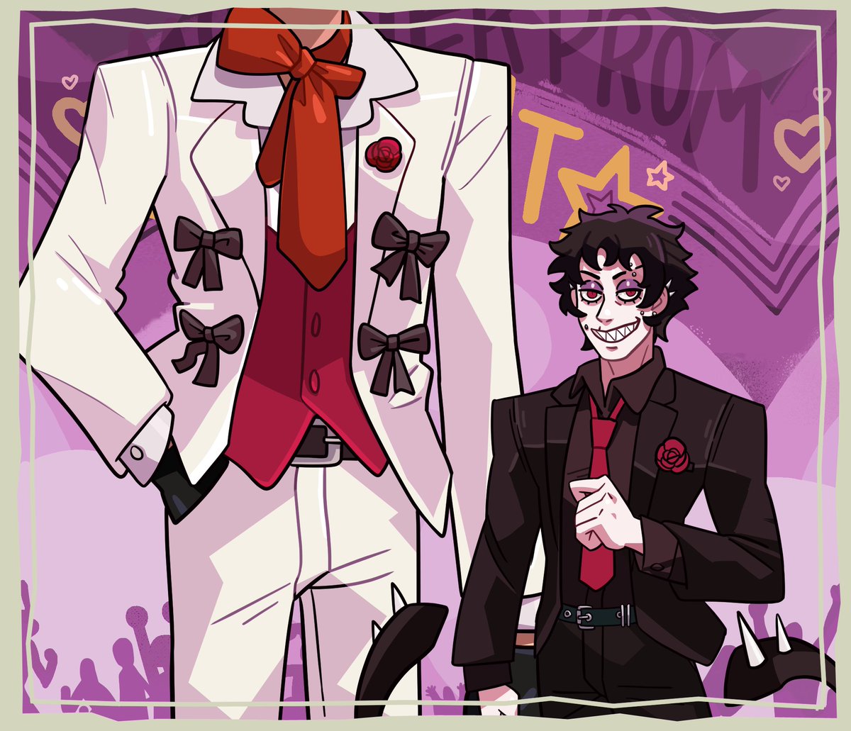 #MPC5event4

“Do you…usually care for like prom and all that stuff?”  “What— I mean…I wanna go to Prom with you, this year and the next too.” 

 “I wanna attend these kinda of things with you, Dewey”
____________

(ผปค.เพิ่งว่าง มาทันเว้นท์สุดท้าย!?! เนียนหน้าจบเกมล่ะ!🥳🫶)