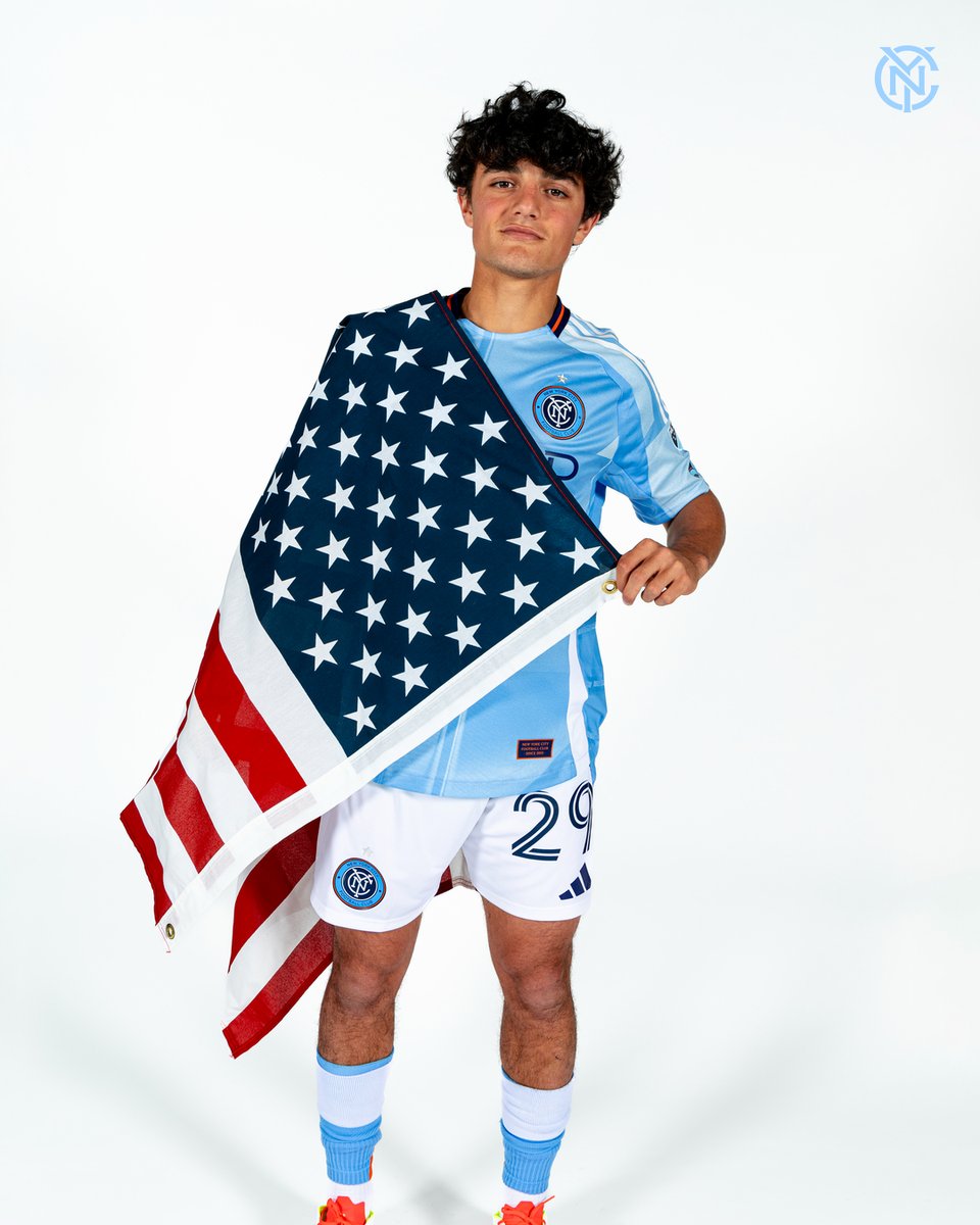 newyorkcityfc's tweet photo. City’s homegrown. America’s future 🇺🇸

Máximo has been named to the @USYNT U-17 Men’s National Team roster for their October training camp. https://t.co/5LzPVdGF6f