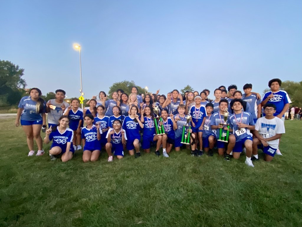 Congrats MMS Cross Country Team on big wins this year! Girls 6th grade and 7/8th grade teams swept first place &amp; 7/8 grade boys team brought home a win with a 2nd place trophy. Way to go Falcons! #MMSPRIDE #WeAreMMS