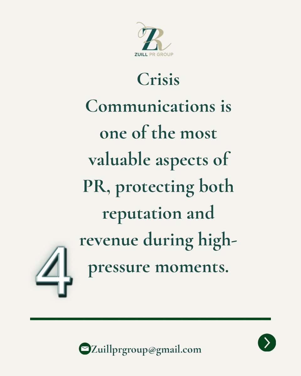 ZUILLPRGROUP's tweet photo. PR is not just strategy. It is remembering the small tips that shape how people experience you. Here are 4 simple reminders worth keeping in mind.

#Publicrelations #Zuillprgroup #Communicateboldly https://t.co/mDKPu0m2Qh