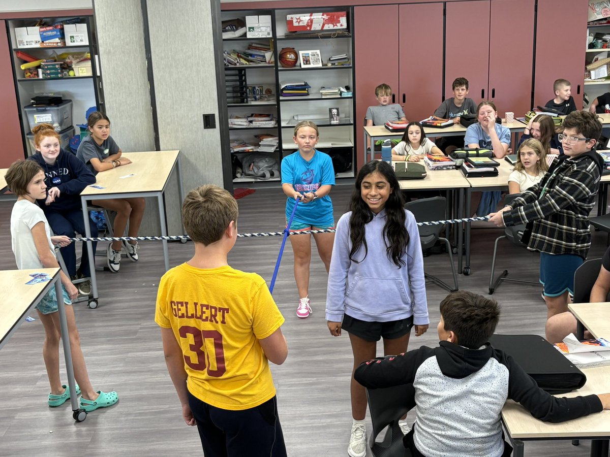 Brandi Truesdel, a blackhawk helicopter pilot, came into speak to our 6th grade science classes.