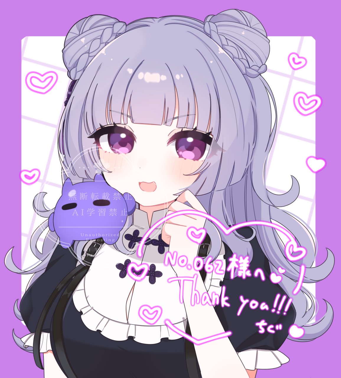 【N0331PQUX63OGY233似顔絵】 ✿ メイクアップ🎥 左が一重、右が二重🫶🏻 . . . . #似顔絵