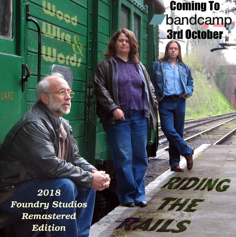 We're now on Bandcamp! We'll be releasing the 2018 10th Anniversary Edition of our original 2008 album, Riding The Rails, on Friday, which just happens to also be Bandcamp Friday. It would be amazing if we could get some followers to start us off.
woodwireandwords.bandcamp.com/follow_me