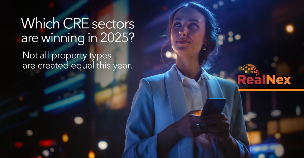 📊 Industrial &amp; retail strong | Multifamily stabilizing | Office showing life | Alternatives rising.

👉 Read the Midyear 2025 Market Outlook: bit.ly/4pRz1GS

#CRETrends #RealNex #CommercialRealEstate
