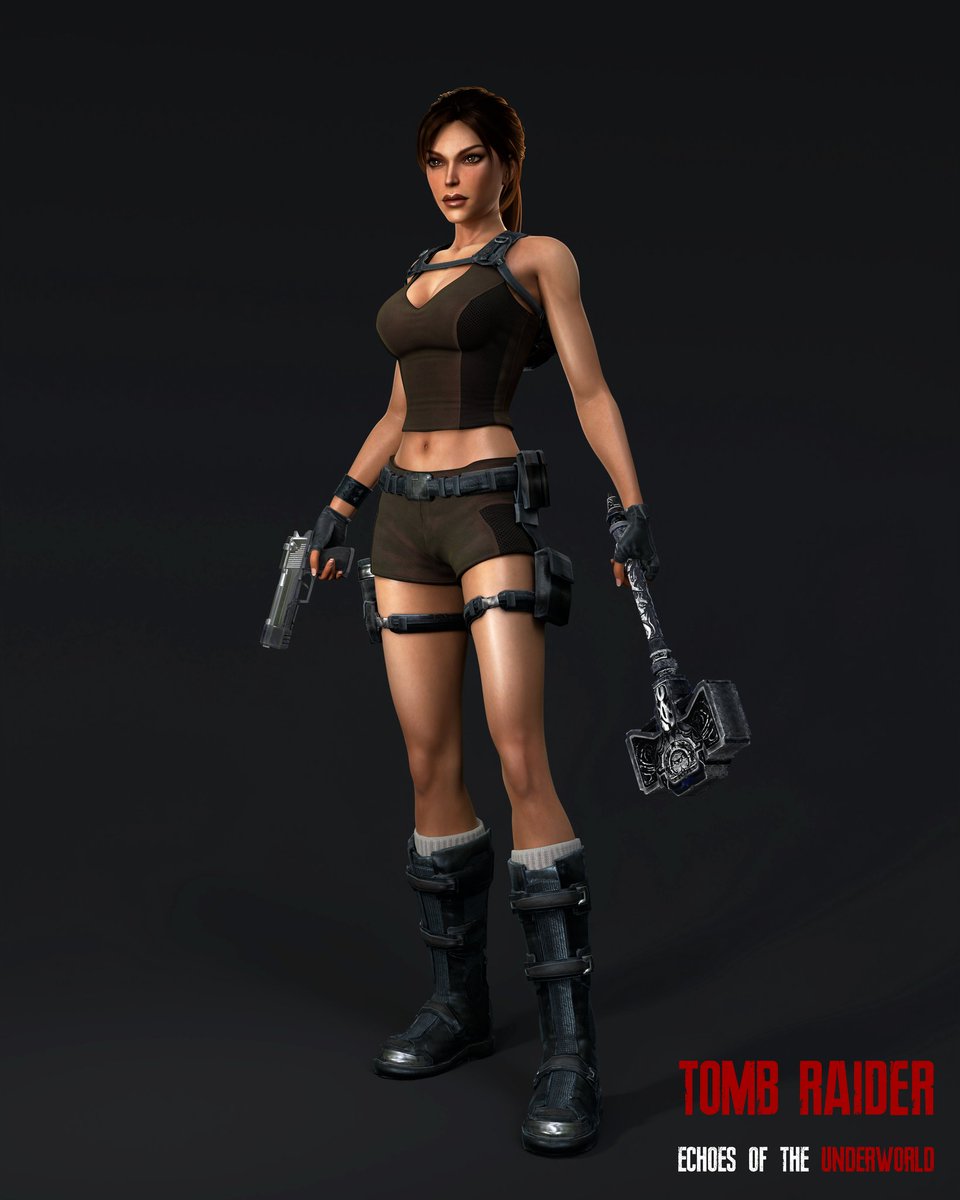KonradMajewsk11's tweet photo. A small preview of #LaraCroft and Amanda Evert models from the upcoming #TombRaider Echoes of the Underworld mod! ✨ https://t.co/5uRKYkiZej