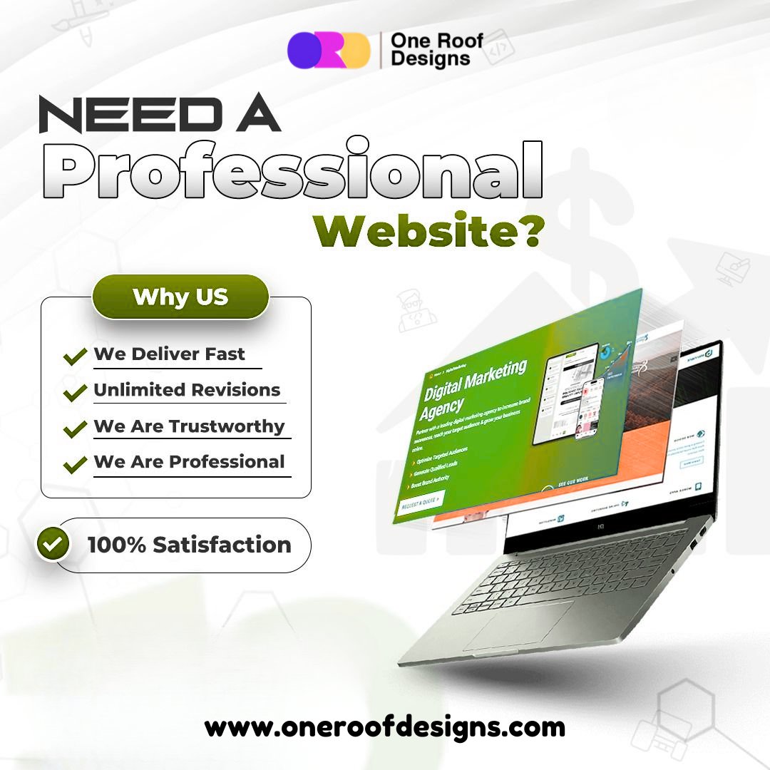 OneRoofDesigns1's tweet image. Looking for the Best website development 
 Start your Website Journey with ONE ROOF DESIGNS today! 
Your digital success story begins here 📈✨
 Visit: oneroofdesigns.com
#vacationrental #CustomWebsites #RankHigher #airbnbsuperhost #FloridaBusiness #adventuretravel #Propert
