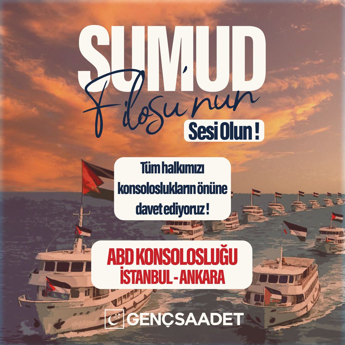 Tüm halkımızı konsoloslukların önüne davet ediyoruz!