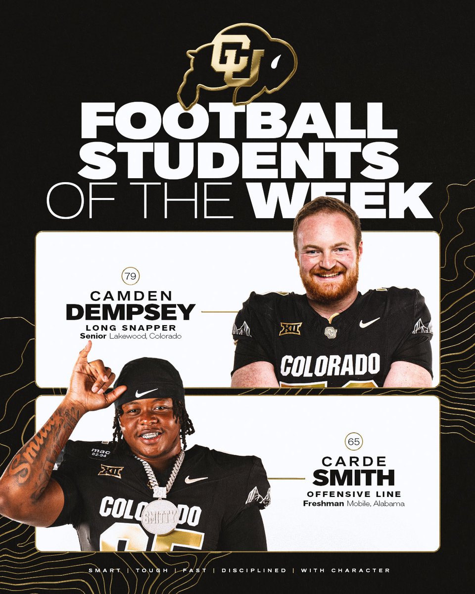 Colorado Buffaloes Football tweet media