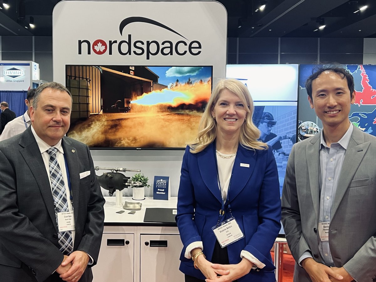 NordSpace ๐จ๐ฆ (@nord_space) on Twitter photo Yes! We are exhibiting at DEFSEC, and announced two landmark partnerships related to our Atlantic Spaceport Complex (ASX) that we'll make widely public over the coming days. Big things coming! ๐๐จ๐ฆ <a href="/ACADA_Atlantic/">ACADA</a> Yes! We are exhibiting at DEFSEC, and announced two landmark partnerships related to our Atlantic Spaceport Complex (ASX) that we'll make widely public over the coming days. Big things coming! ๐๐จ๐ฆ <a href="/ACADA_Atlantic/">ACADA</a>