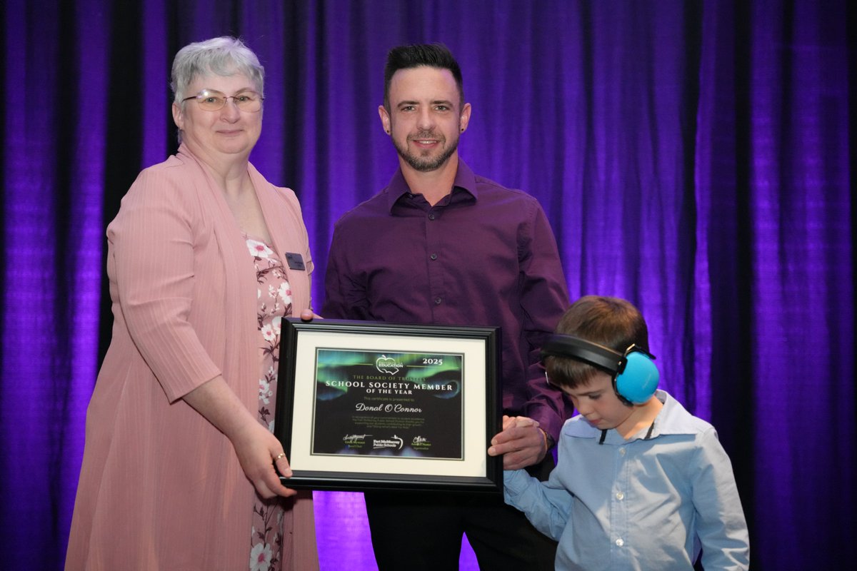 FMPSD's tweet image. Congratulations to Donal O’Connor, our School Council Member Partner of the Year (2025)!

@annaleeskinner
#FMPSD #YMM #RMWB