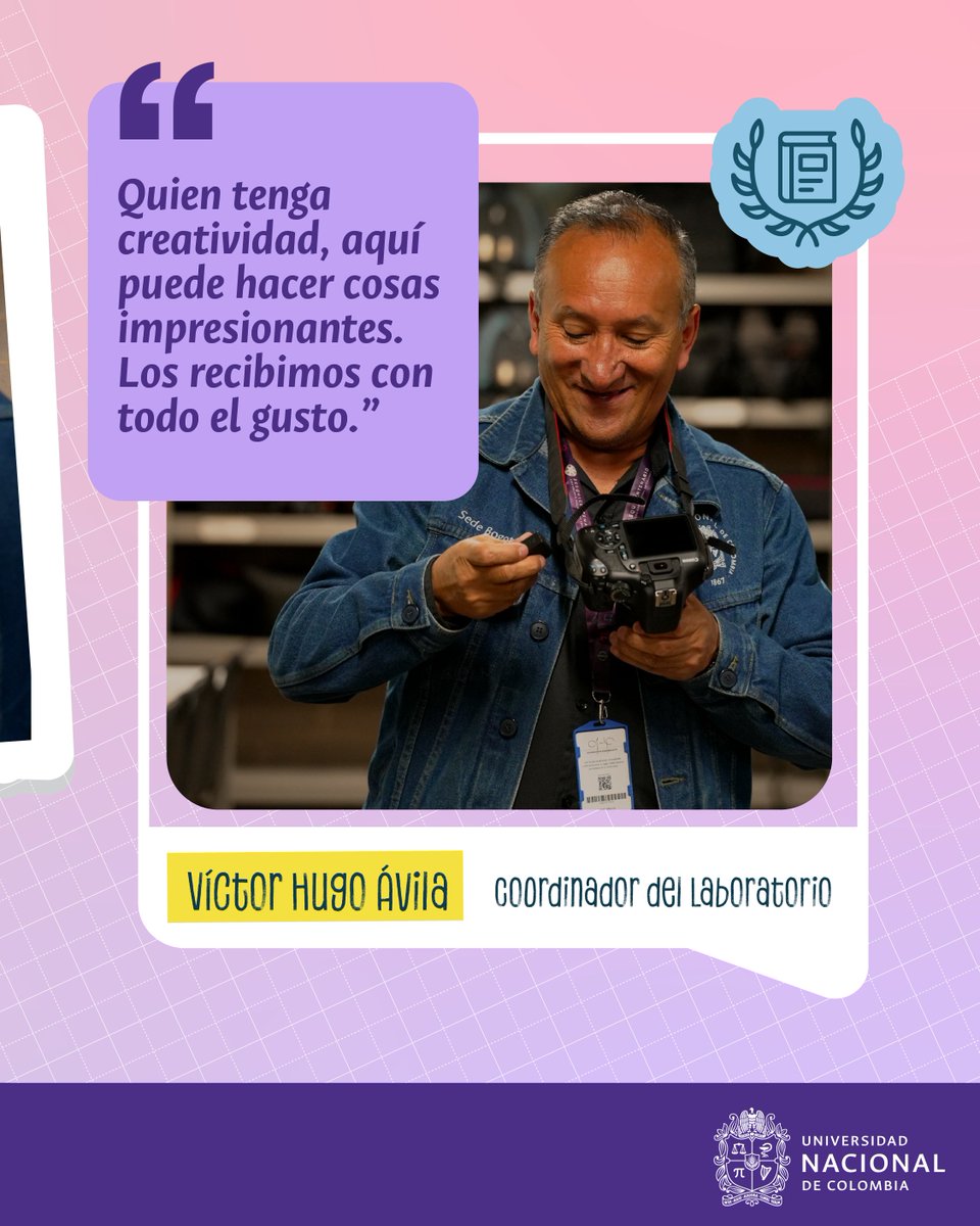 #SomosUNAL🎬 30 años impulsando sueños en la Escuela de Cine y Televisión 🎥 En el Laboratorio de Producción y Medios Audiovisuales de la sede Bogotá, las ideas se convierten en grandes historias y la creatividad no tiene límites 🌟 #UnDíaEn laboratorios que impulsan el país.