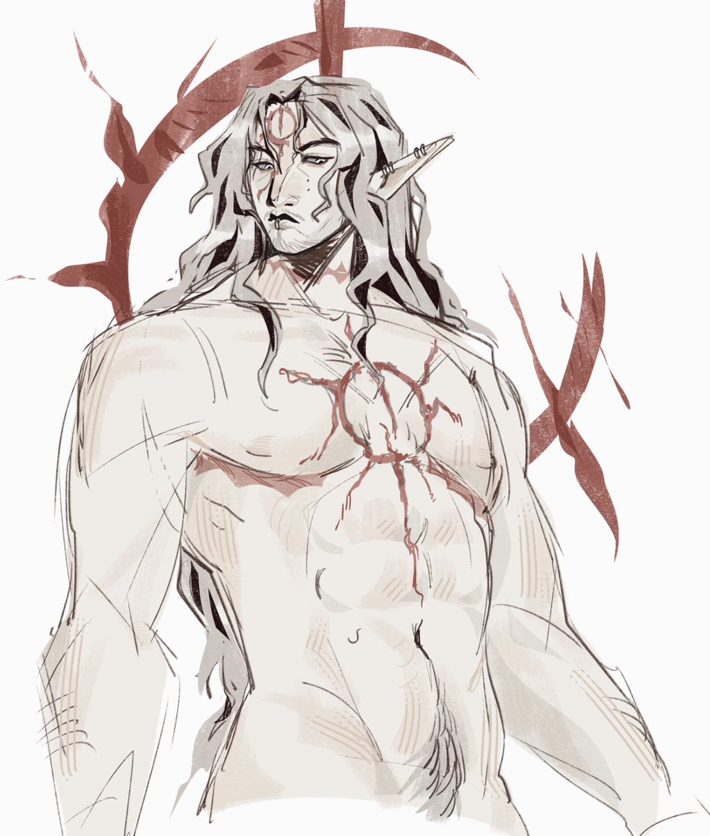 New dnd character named Remus guys DONT be fooled hes a little fucked up…