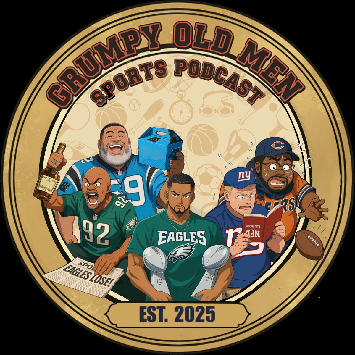 Episode 1 of the Grumpy Old Men Sports Podcast airs tonight at 7pm EST/ 4pm PST on <a href="/kick/"></a>. Make sure yall pull up for the chaos.

kick.com/infinitelojik