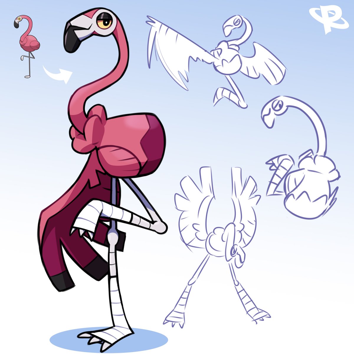Upgraded kicky bird

#Pokemon