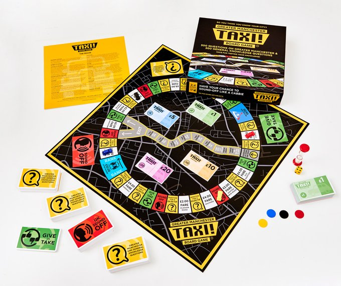 Taxi Board Game tweet media